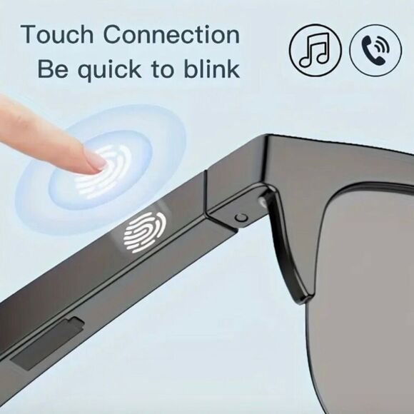 Smart Audio Sunglasses with Open-Ear Headphones, AI Translation Bluetooth main image 6